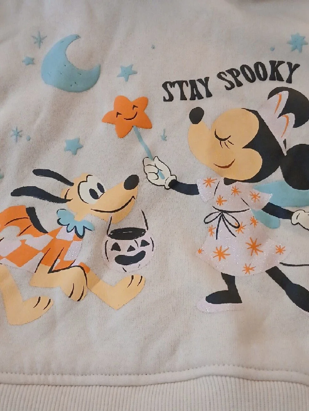 Disney Girls Halloween Tutu Hoodie Dress with Bow - Picture 2 of 7